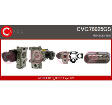 Elektromagnetický spínač pre żtartér CASCO CSO10103AS