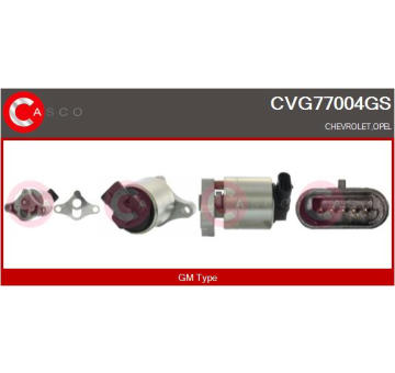 AGR - Ventil CASCO CVG77004GS