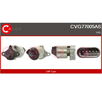 AGR-Ventil CASCO CVG77005AS