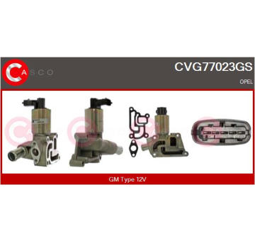 AGR-Ventil CASCO CVG77023GS