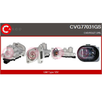 AGR-Ventil CASCO CVG77031GS