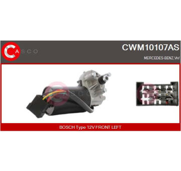 Motor stěračů CASCO CWM10107AS