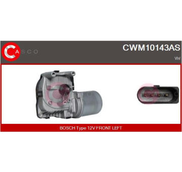 Motor stieračov CASCO CWM10143AS