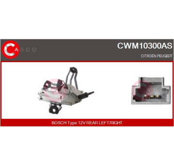 Motor stieračov CASCO CWM10300AS