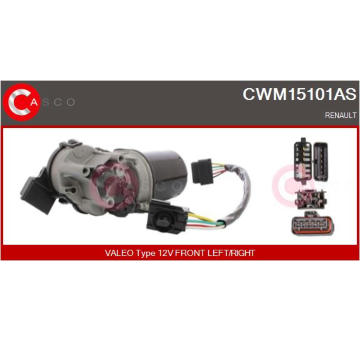 Motor stěračů CASCO CWM15101AS