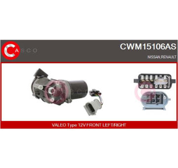Motor stěračů CASCO CWM15106AS