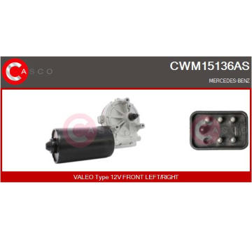 Motor stěračů CASCO CWM15136AS