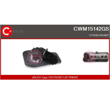 Motor stěračů CASCO CWM15142GS