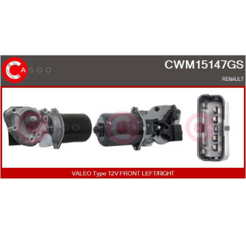 Motor stěračů CASCO CWM15147GS
