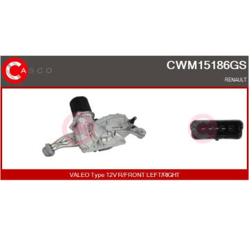 Motor stěračů CASCO CWM15186GS