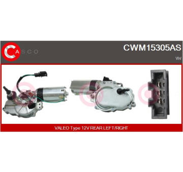 Motor stěračů CASCO CWM15305AS