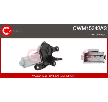 Motor stieračov CASCO CWM15342AS