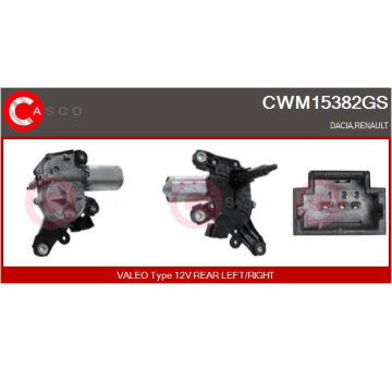 Motor stěračů CASCO CWM15382GS