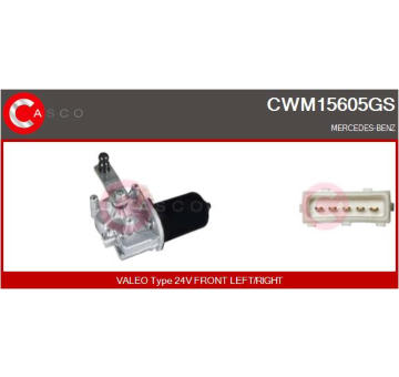 Motor stieračov CASCO CWM15605GS