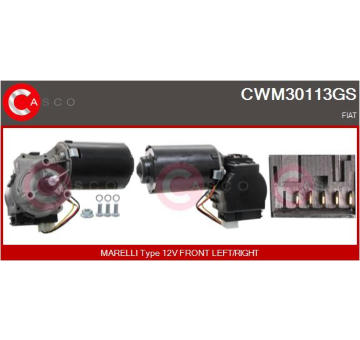 Motor stěračů CASCO CWM30113GS