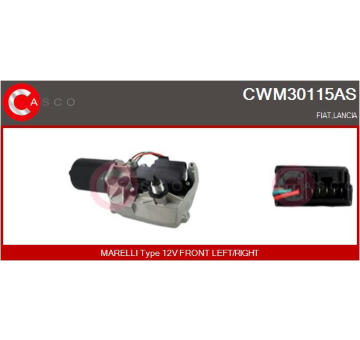 Motor stieračov CASCO CWM15101AS