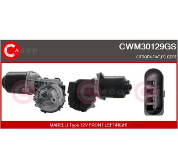 Motor stěračů CASCO CWM30129GS