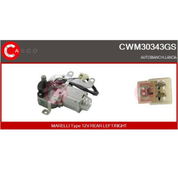 Motor stieračov CASCO CWM15318AS
