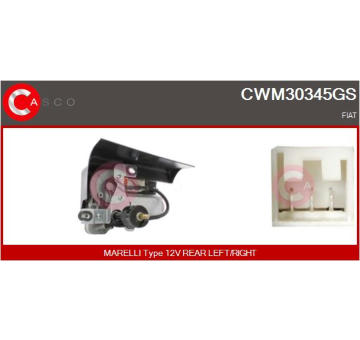 Motor stieračov CASCO CWM15320AS