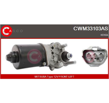Motor stieračov CASCO CWM15400GS