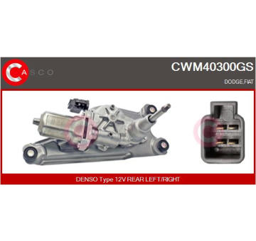 Motor stieračov CASCO CWM30125GS