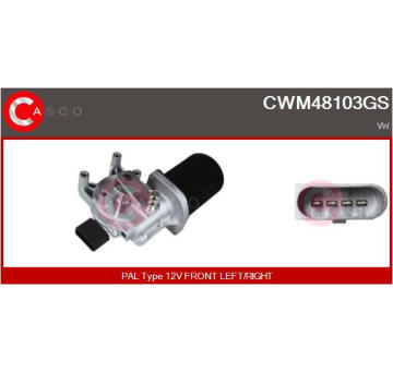 Motor stěračů CASCO CWM48103GS