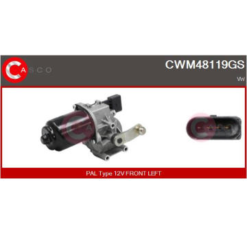 Motor stieračov CASCO CWM48301GS