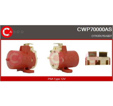 Systém čistenia skiel CASCO CWS30103GS