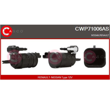 Čerpadlo ostrekovača skiel CASCO CWP71006AS