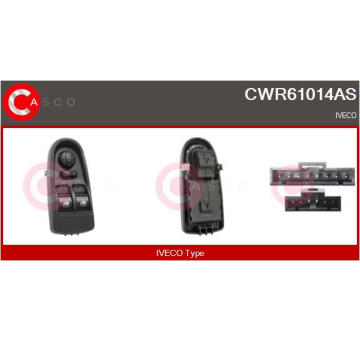 Spínač riadenia CASCO CLS71011AS