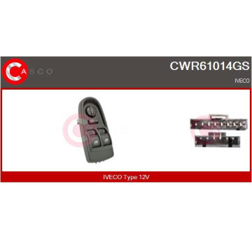 Spínač riadenia CASCO CLS71011GS