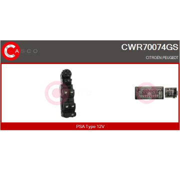 Snímač, teplota chladiva CASCO CSN80H01GS