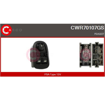 Palivová přívodní jednotka CASCO CGA71113AS