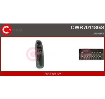 Palivová přívodní jednotka CASCO CGA71123AS