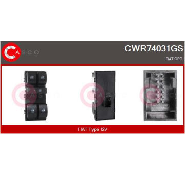 AGR - Ventil CASCO CVG71018GS