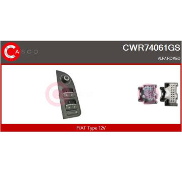 AGR - Ventil CASCO CVG72011AS