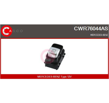 Spínač, zvedací zařízení oken CASCO CWR76044AS