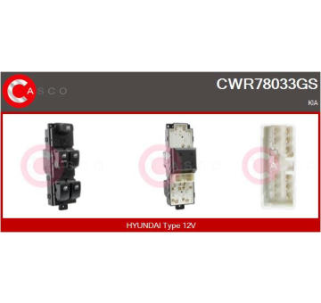 Olejový chladič, motorový olej CASCO COC63002AS