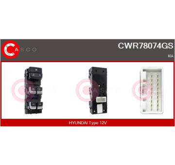 Olejový chladič, motorový olej CASCO COC71026AS