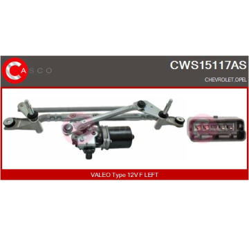Olejový chladič, motorový olej CASCO COC77015AS