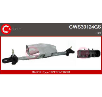 Odpor vnútorného ventilátora CASCO CRS71012GS