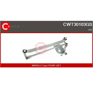 Motor stieračov CASCO CWM10106AS