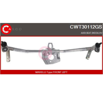 Tyčoví stěračů CASCO CWT30112GS