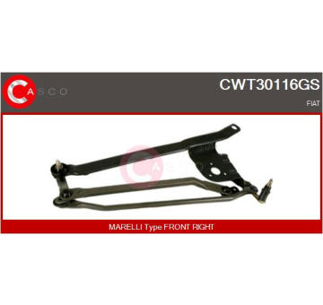 Motor stieračov CASCO CWM10121AS