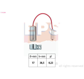 Kondenzátor, zapalovací systém EPS 1.115.039