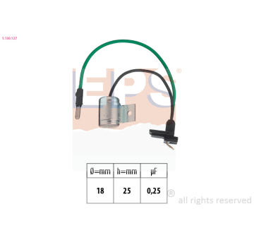 Kondenzátor, zapalovací systém EPS 1.130.127