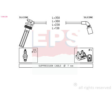 Sada kabelů pro zapalování EPS 1.499.249