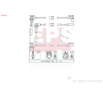 Sada kabelů pro zapalování EPS 1.500.802
