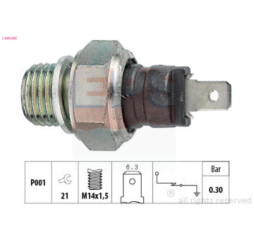 Olejový tlakový spínač EPS 1.800.005