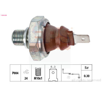 Olejový tlakový spínač EPS 1.800.008